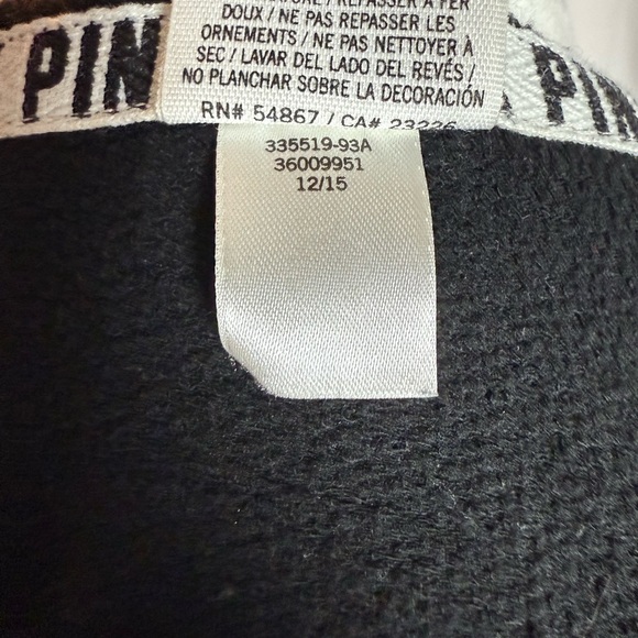 Pink by Victoria’s Secret Off the Shoulder Crewneck Sweatshirt - Picture 4 of 4